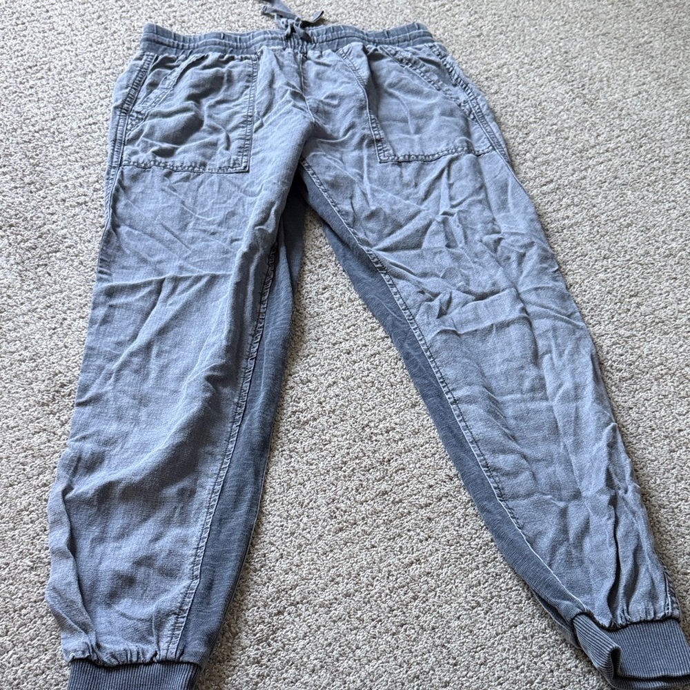 Splendid Light Gray Women's Jogger Sweatpants